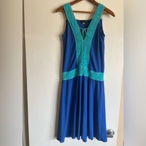 Blue dress, size S